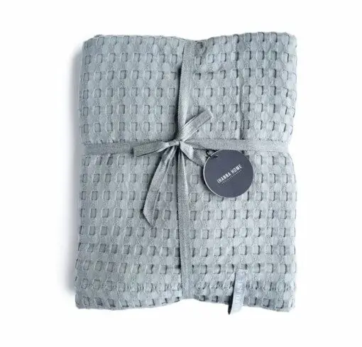 IHANNA Rúmteppi 250x250 Grátt