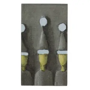 Servíettur Jólasveinar gráir